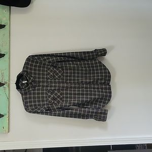 Adorable plaid long sleeve button up